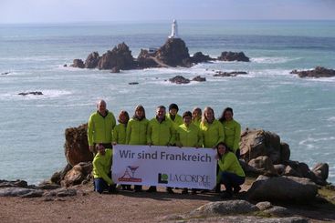 Gruppenreise, Bretagne, Küste, Meer, Wasser